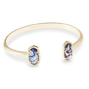 Kendra Scott Elton Cuff Bracelet in Abalone